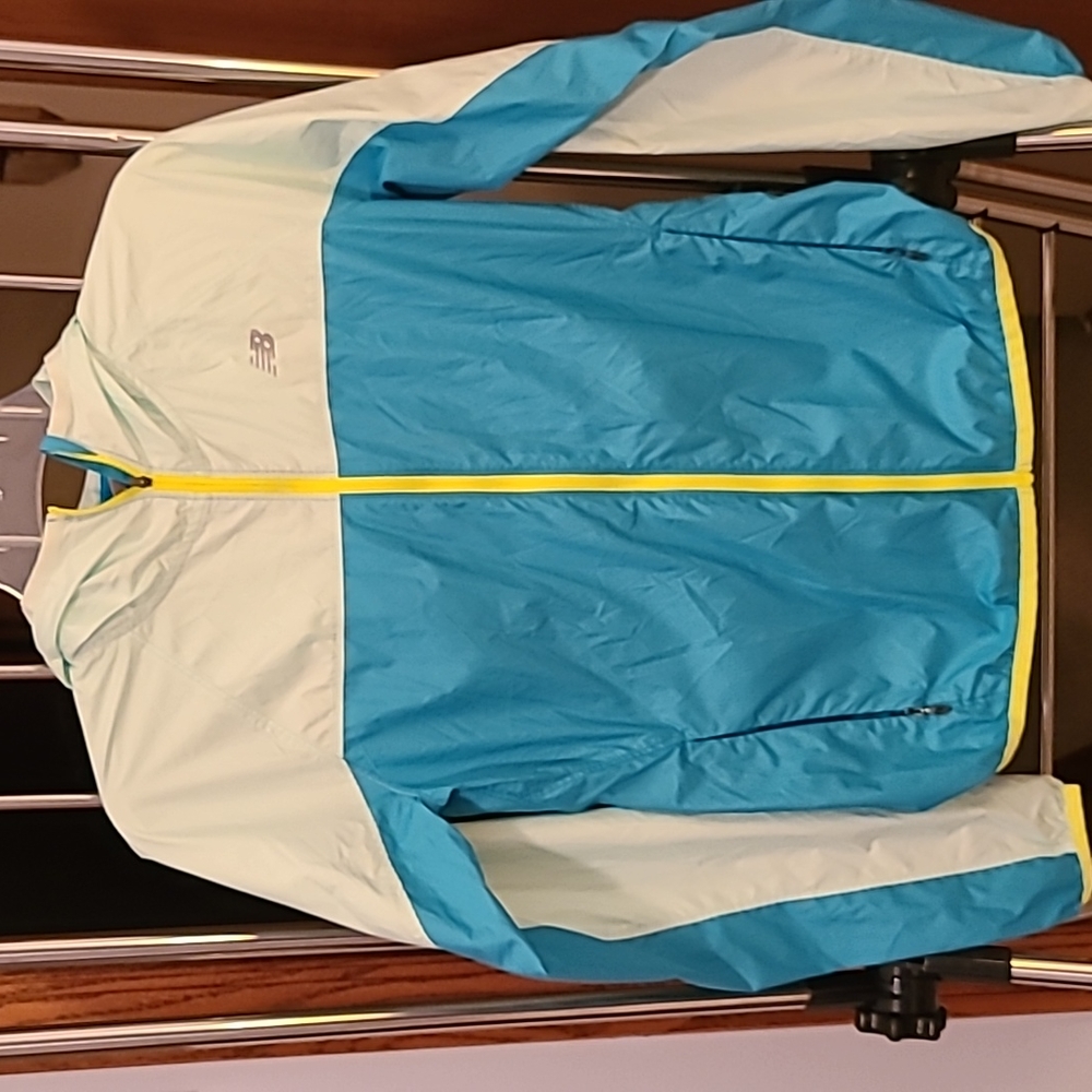 New Balance running jacket womens XS mint green/teal